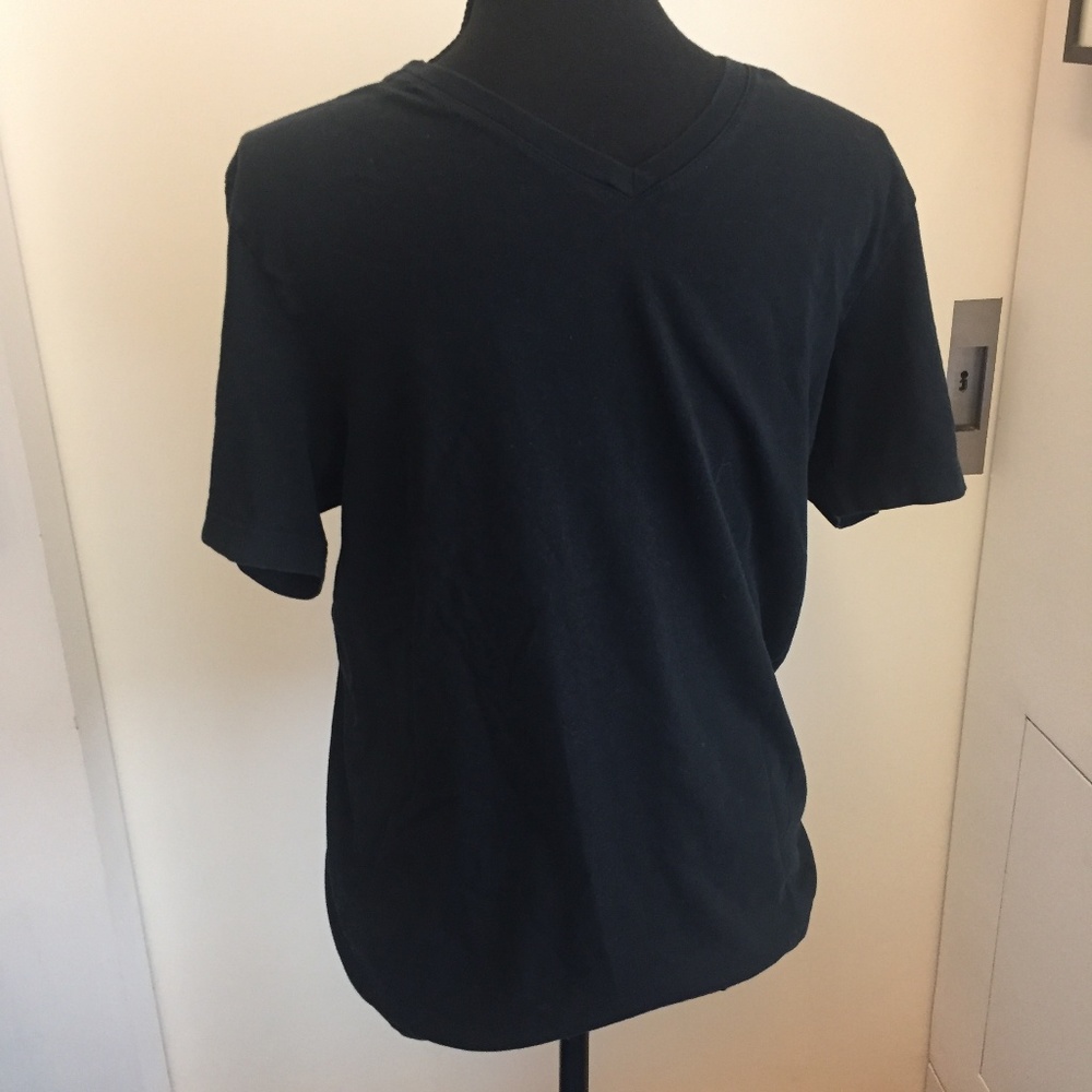 Banana Republic Men's Black Basic V. Size S